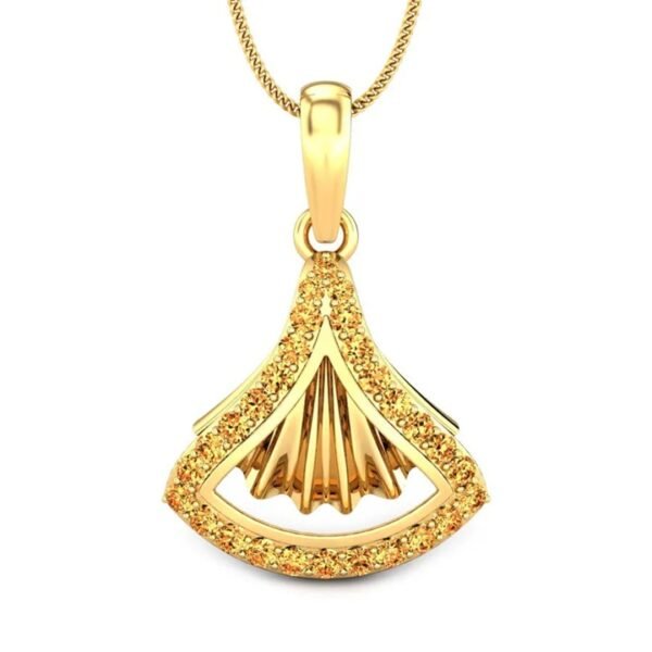 Rose Gold Plated Designer Pendant